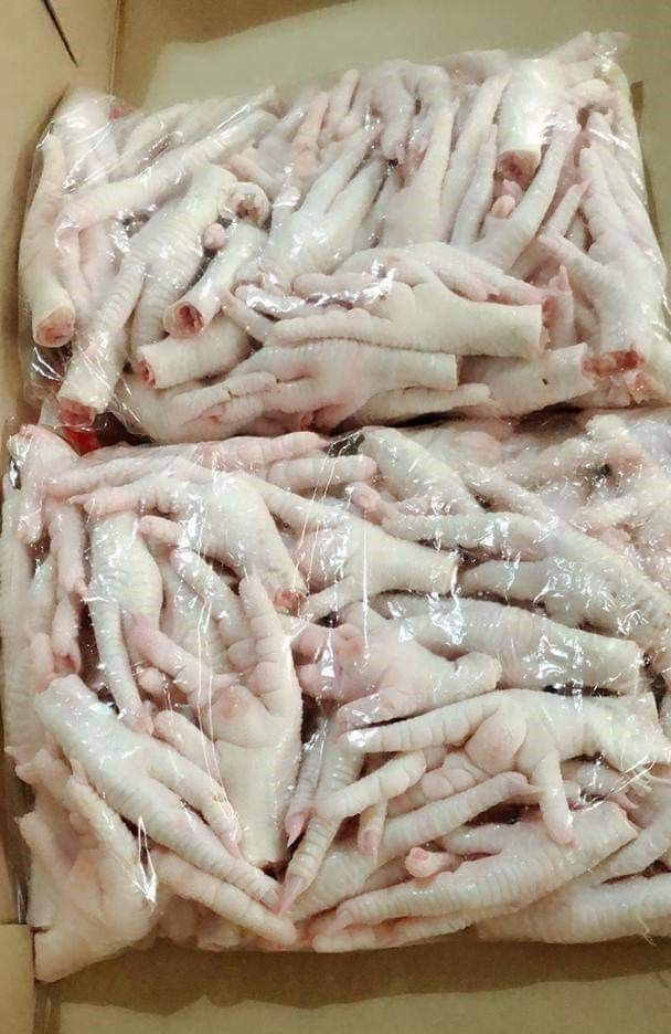 Packed  Frozen Chicken feet